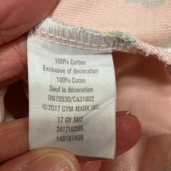 Gymboree 18/24m cactus print pink romper - Picture 5 of 5